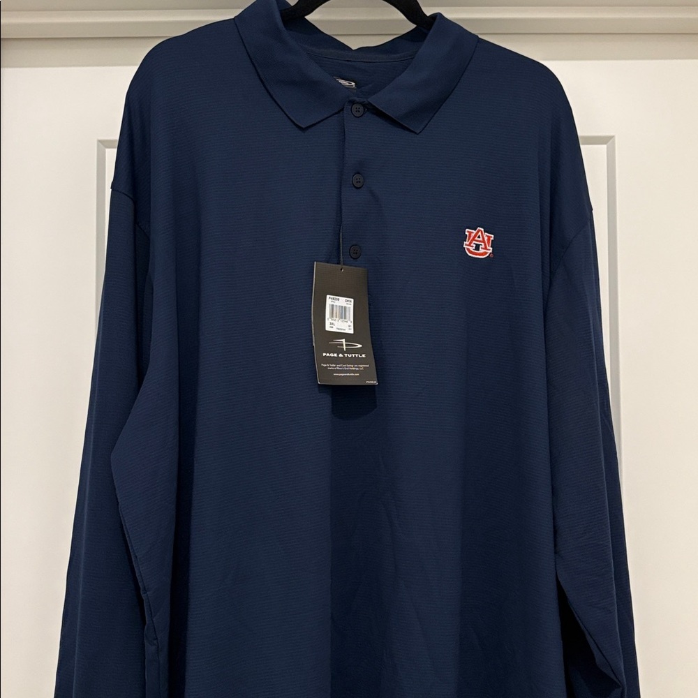 NWT [Page & Tuttle] Auburn University Tigers NCAA Long-Sleeve Pullover Men’s 3XL - Picture 4 of 13